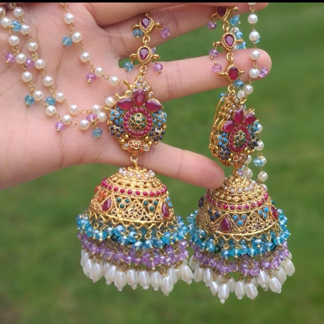 Sultana Sahara earrings Female Ethnic Metal Coating Elegant Casual
